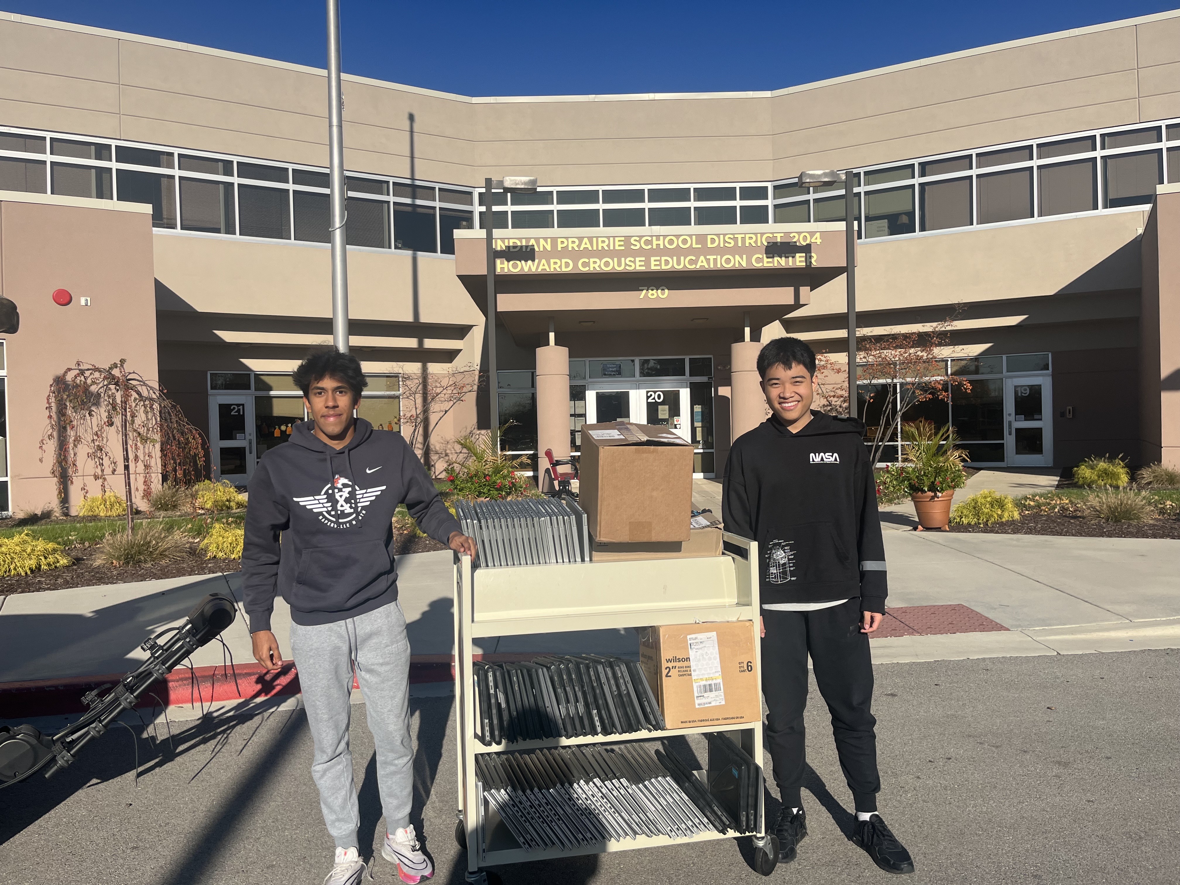 Indian Prairie School District donation
