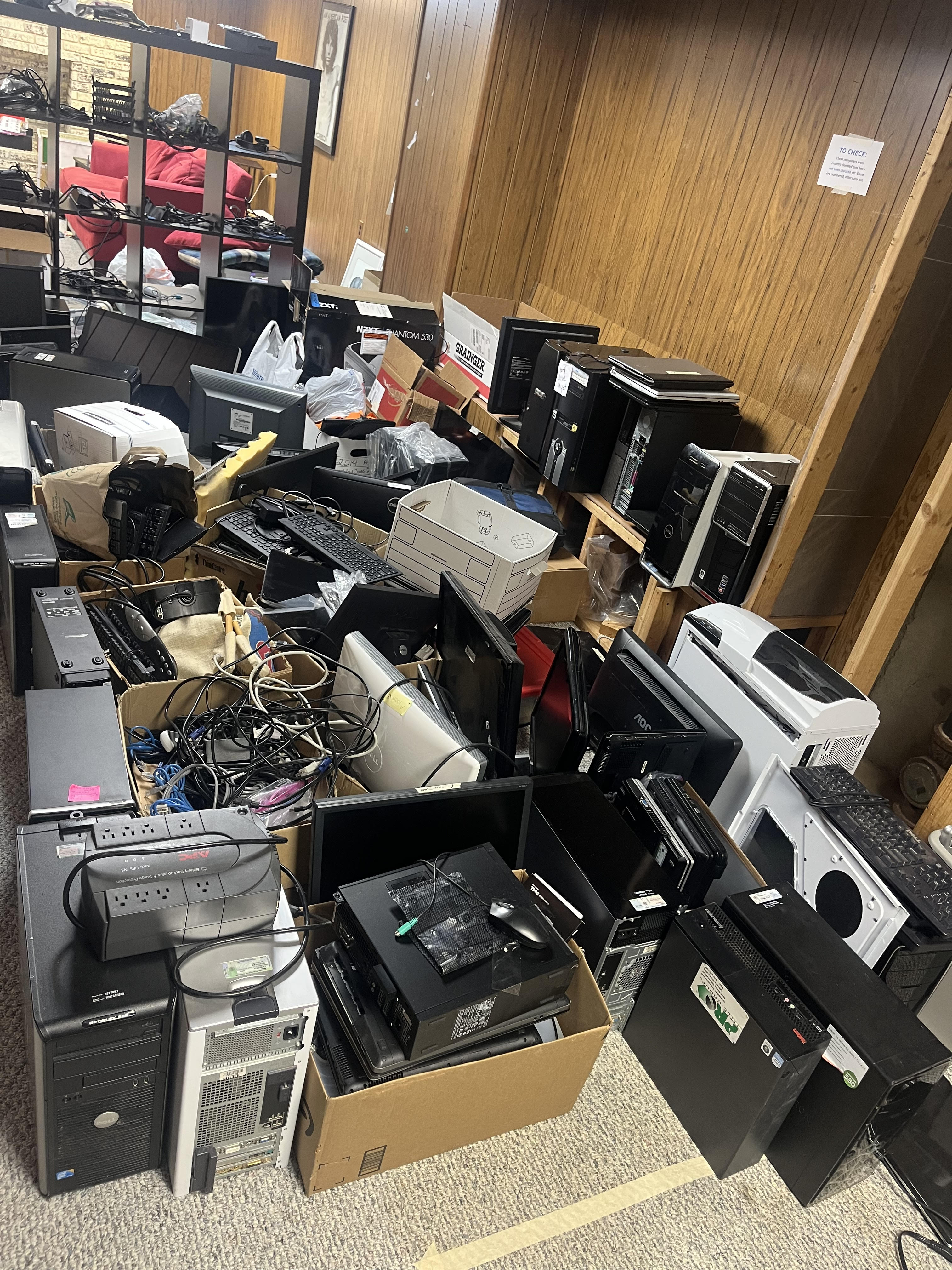 Room full of computers